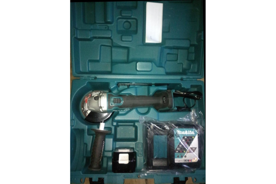 Угловая шлифмашина Makita DGA504RF (с 2-мя АКБ)