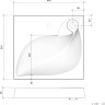 Умывальник Madera List 55