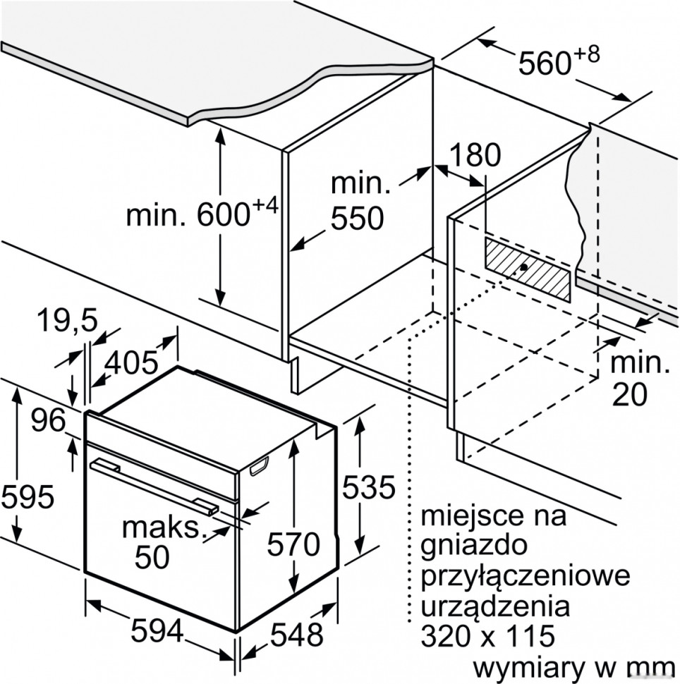 Духовой шкаф Bosch HBA578BB0