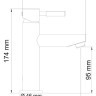 Смеситель Wasserkraft Main 4104