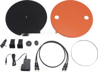 Виниловый проигрыватель JBL Spinner BT (черный/оранжевый)