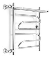 Полотенцесушитель Granula Браво, с полочкой боковое подключение левое 50х60 см