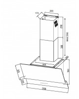 Вытяжка Schtoff America 60 (белый)