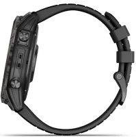 Умные часы Garmin Fenix 7X Pro Sapphire Solar (карбоново-серый титан/черный)