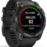 Умные часы Garmin Fenix 7X Pro Sapphire Solar (карбоново-серый титан/черный)