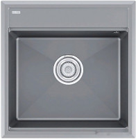 Кухонная мойка Paulmark Stepia-500 PM115051-GRM (серый металлик)
