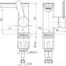 Смеситель Deante Kalia BGK 021N