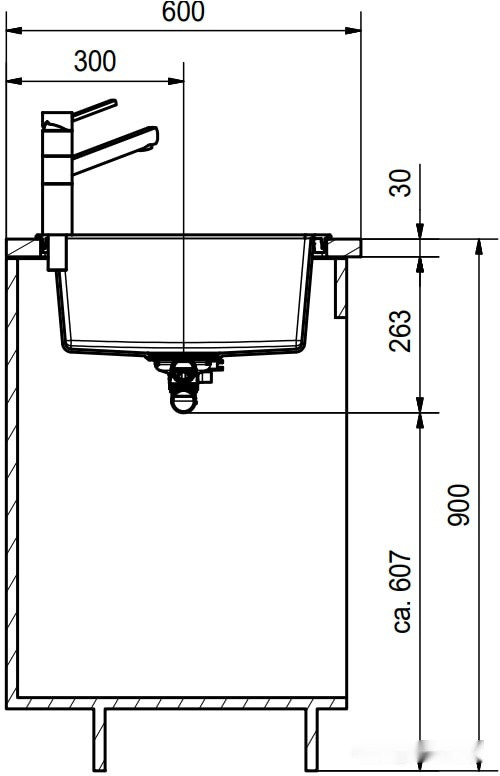 Кухонная мойка Franke S2D 611-78 оникс 143.0618.368