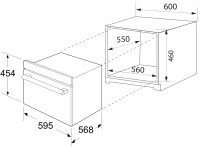 Духовой шкаф ZUGEL ZOE610B