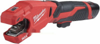 Труборез Milwaukee M12 PCSS-202C 4933479242 (с 2-мя АКБ, кейс)