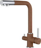 Смеситель GranFest Мрамор 3611 (терракот)