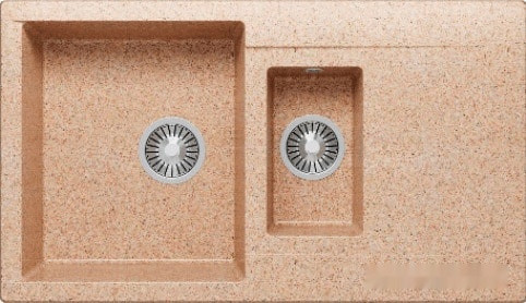 Кухонная мойка Polygran Brig-870 (песочный 302)