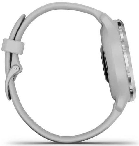 Умные часы Garmin Venu 2S (нержавеющая сталь/серый)