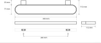 Держатель для полотенца Bemeta Organic 157104401