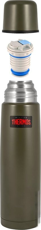 Термос Thermos FBB-1000AG 1л (крышка с клапаном, хаки)