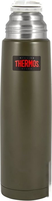 Термос Thermos FBB-1000AG 1л (крышка с клапаном, хаки)