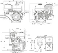 Двигатель Honda GX390RT2-VKX4-SD