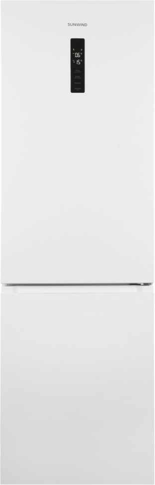 Холодильник с нижней морозильной камерой SunWind SCC356 (White)
