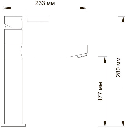 Смеситель Wasserkraft Main 4107