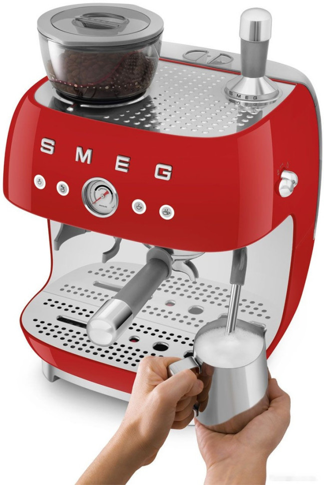 Рожковая кофеварка Smeg EGF03RDEU