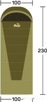 Спальный мешок Tramp Sherwood Long TRS-054L (левая молния)