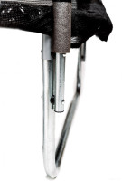 Батут GetActive Jump 8ft - 252 см с лестницей, внешней сеткой (синий)