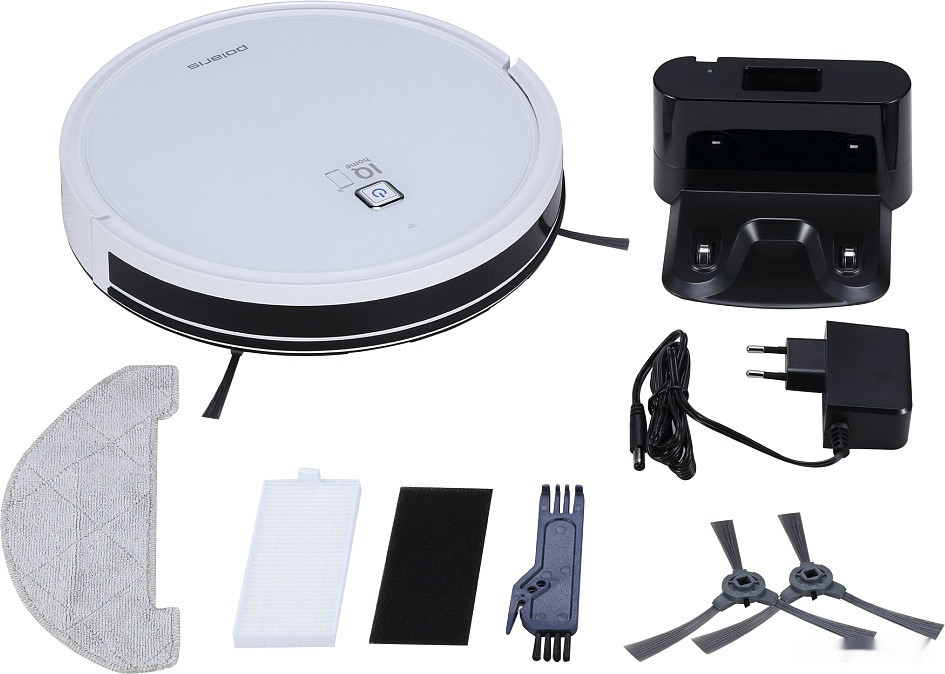 Робот-пылесос Polaris PVCR 1226 WI-FI IQ Home Gyro (белый)