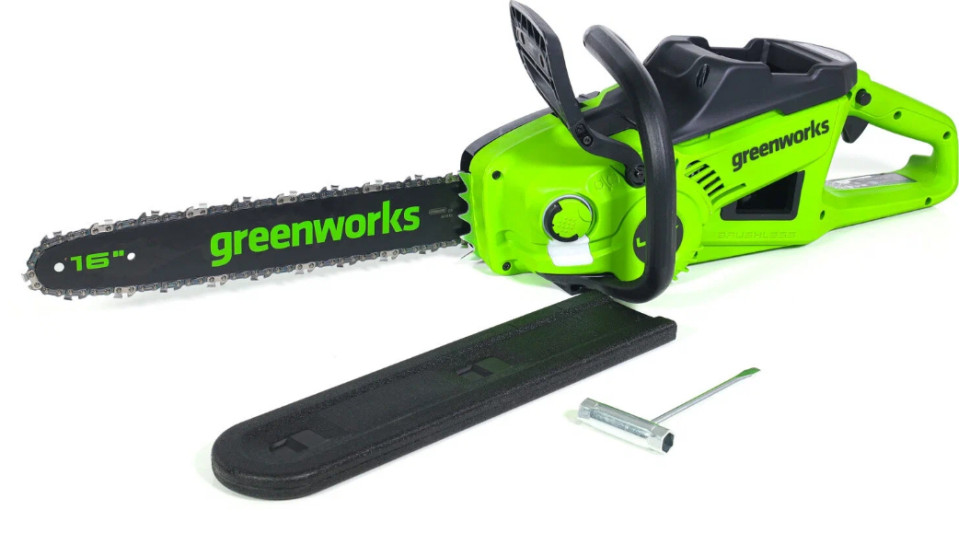Электропила цепная Greenworks GD40CS20XK4 (2008807UB)