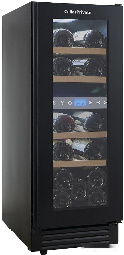 Винный шкаф Cellar Private CP017-2TBH со скрытой ручкой