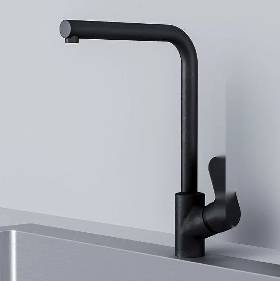 Кухонная мойка Berge BR-4200 + Like F8005022 (черный)