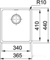 Кухонная мойка Franke Sirius SID 110-34 125.0443.351 (сахара)
