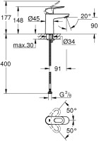 Смеситель Grohe BauLoop 23337000