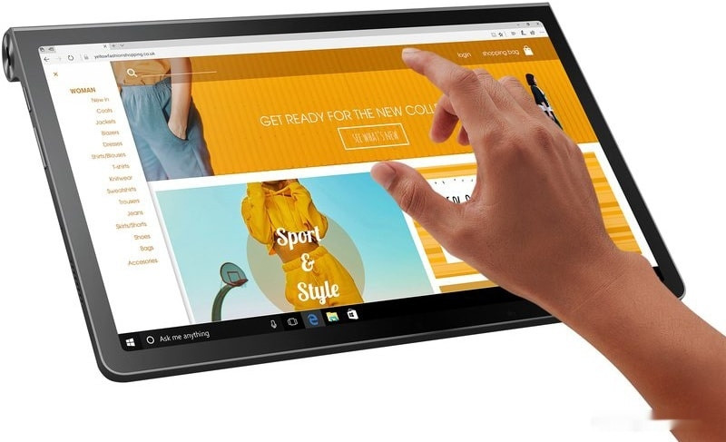 Планшет Lenovo Yoga Tab 11 YT-J706X 256GB LTE ZA8X0045UA (темно-серый)