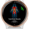 Умные часы Garmin Venu 2S (розовое золото/белый)