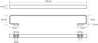 Держатель для полотенца Bemeta Solo 139104412
