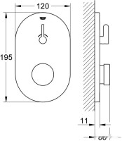 Смеситель Grohe Eurosmart Cosmopolitan T [36321000]