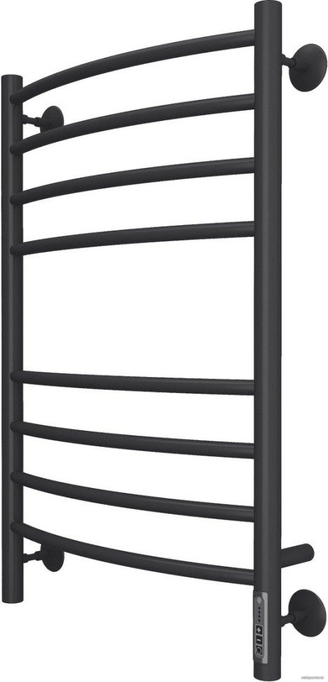 Полотенцесушитель Terminus Классик П8 500x800 КС 9005 бп электро (черный)