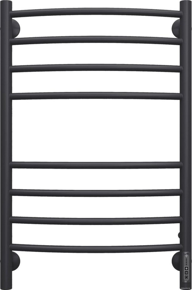 Полотенцесушитель Terminus Классик П8 500x800 КС 9005 бп электро (черный)