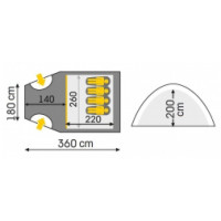 Палатка Talberg Bigless 4