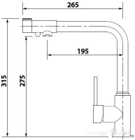 Смеситель Kaiser Teka 13044-5 никель