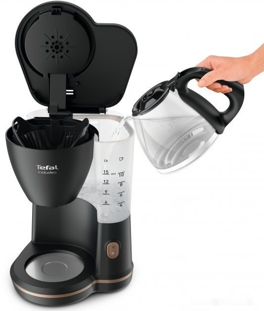 Капельная кофеварка Tefal Includeo CM533811