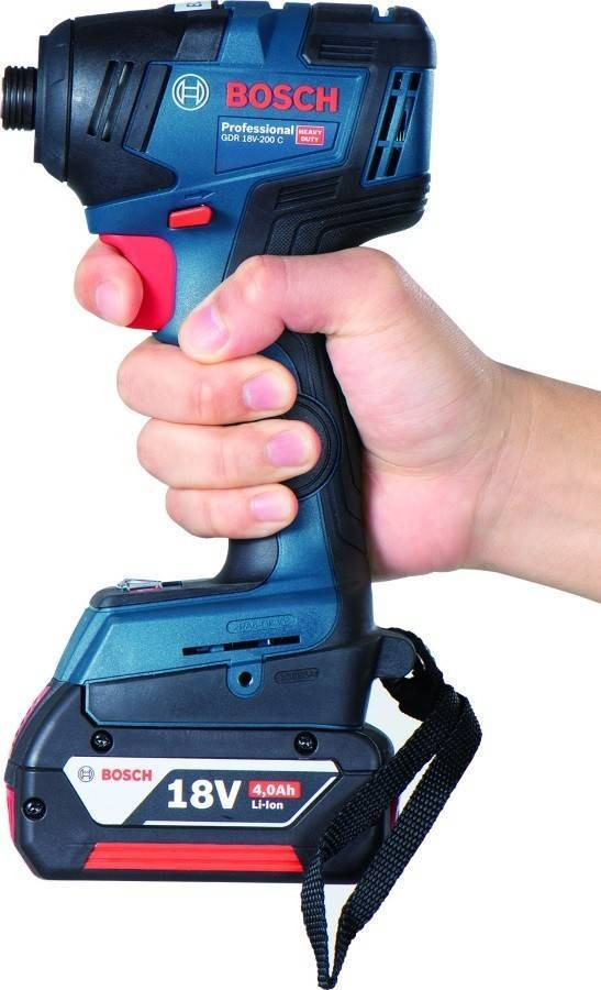 Ударный шуруповерт Bosch GDR 18V-200 C Professional 06019G4104 (без АКБ)