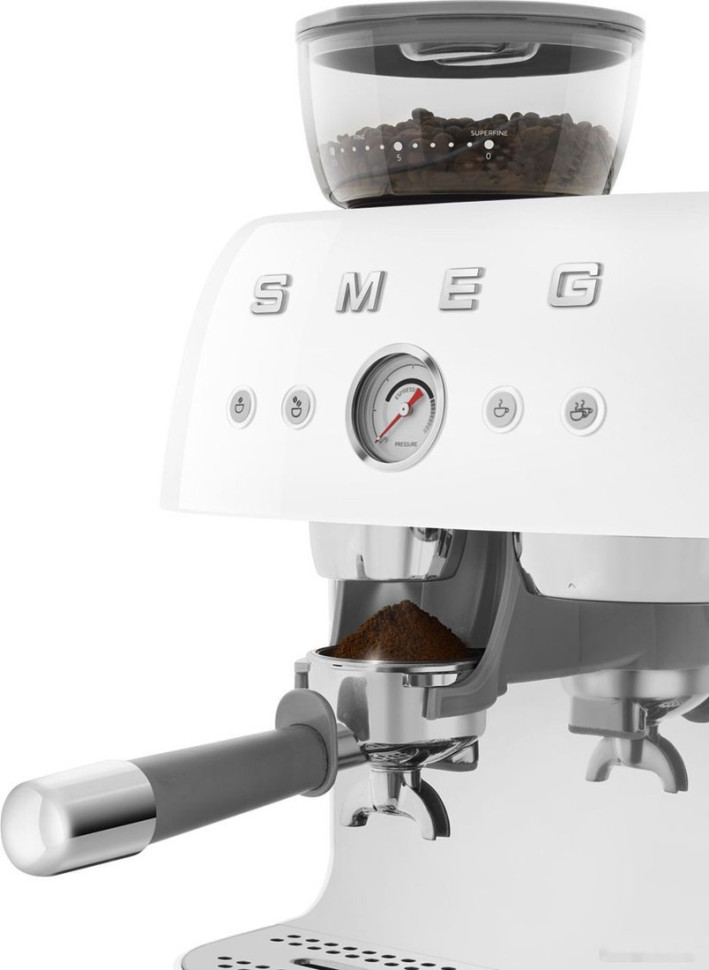 Рожковая кофеварка Smeg EGF03WHEU