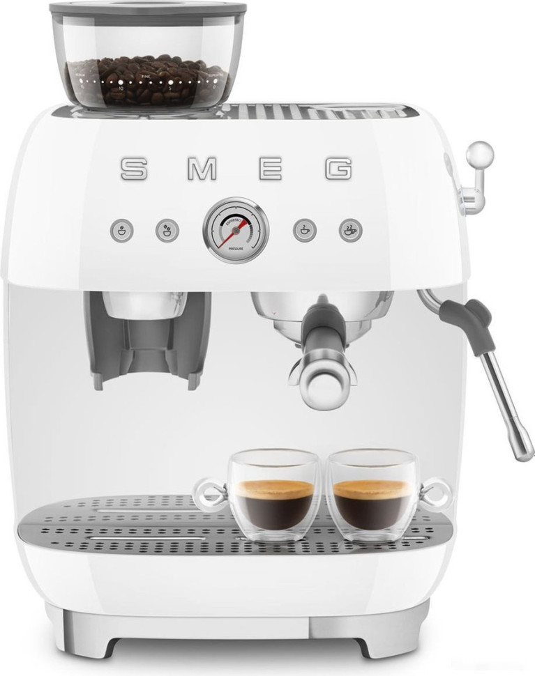 Рожковая кофеварка Smeg EGF03WHEU