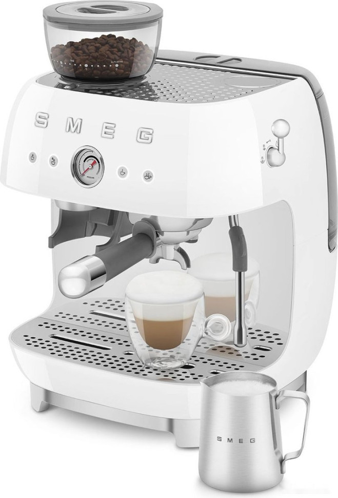 Рожковая кофеварка Smeg EGF03WHEU