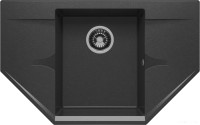 Кухонная мойка Polygran Riff-800 (черный 16)