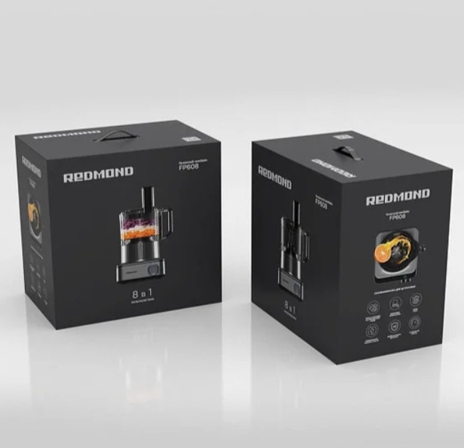 Кухонный комбайн Redmond FP608 (серый)