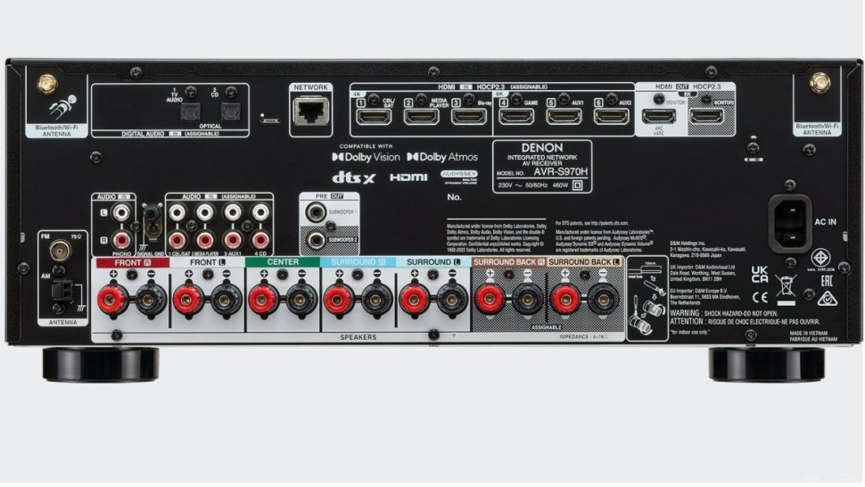 AV ресивер DENON AVR-S970H