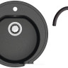 Кухонная мойка Berge BR-5200 + Like F8007122 (черный)