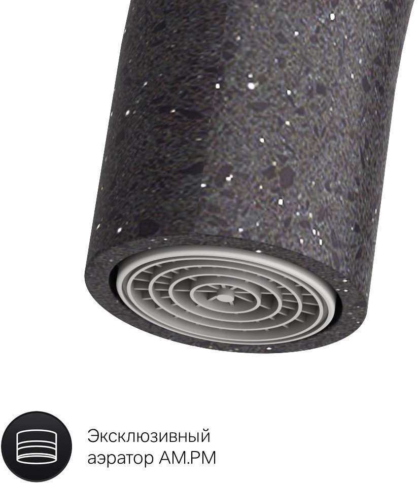 Кухонная мойка Berge BR-5200 + Like F8007122 (черный)